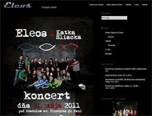 Tablet Screenshot of eleos.zrak.sk